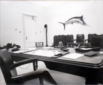 Right Hon. J. G. Diefenbaker Centre, replica of Dief's office as P. M. of Canada 1981