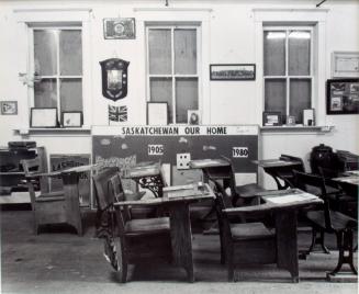 Interior, Lashburn Centennial Museum, 1981