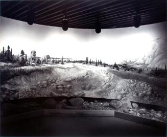 Diorama in the Interpretation Centre, P. A. N. P., 1981