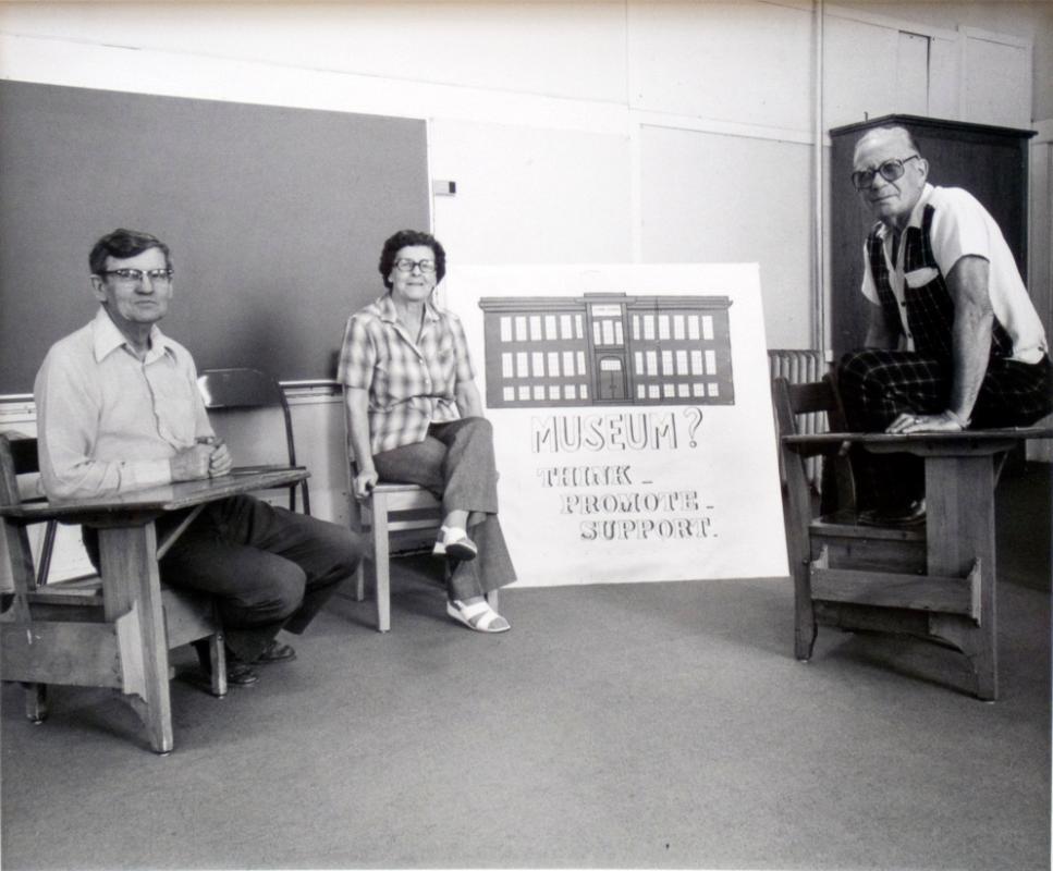 Members of the Govan Museum committee, 1981