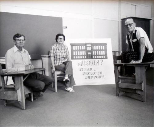 Members of the Govan Museum committee, 1981