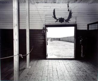 Battleford National Historic Park, Stable, 1981