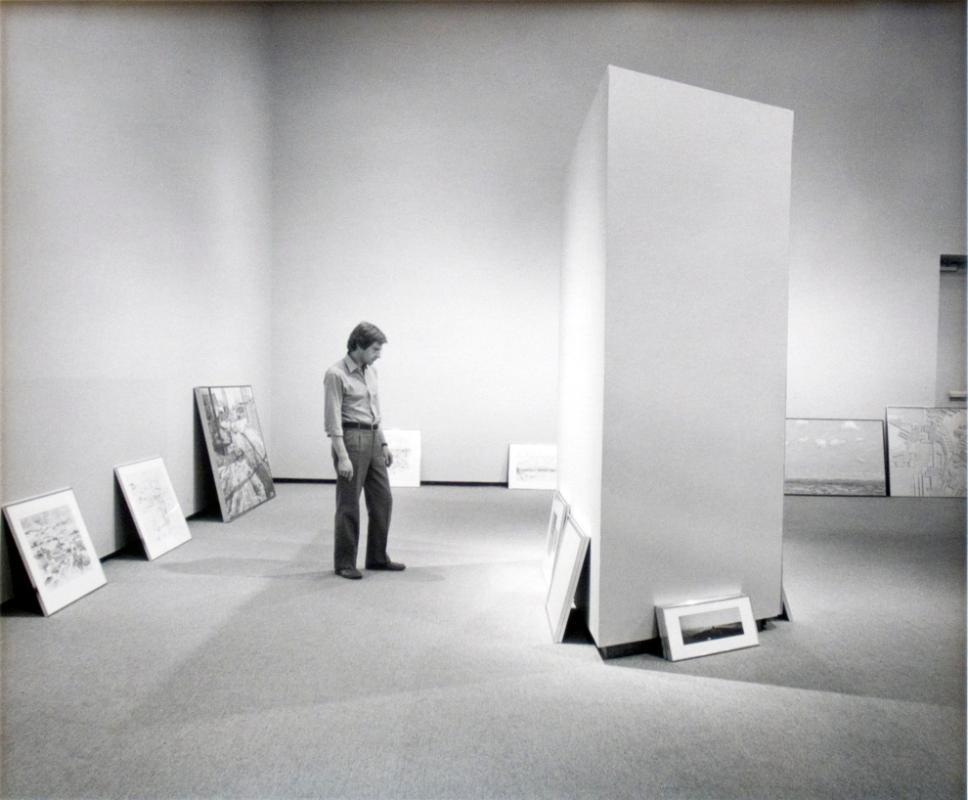 George Moppett plans a show Mendel Art Gallery, 1981