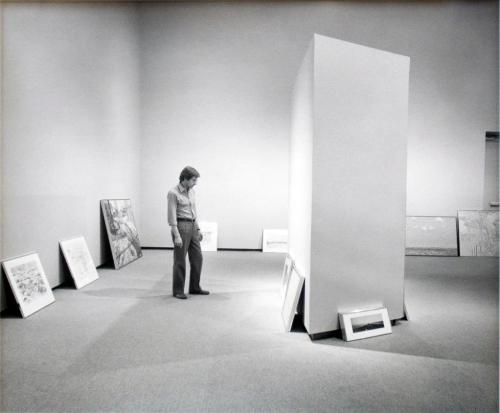 George Moppett plans a show Mendel Art Gallery, 1981