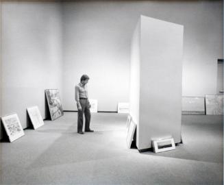 George Moppett plans a show Mendel Art Gallery, 1981