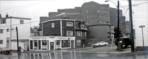 Fishermans Catch and Mother Bell, St. Johns, Nfld., July 1981