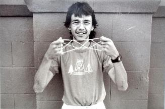 Terry Carrier doing a string game