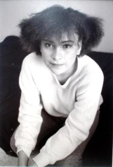 Vanessa Severight in her room at the student residence