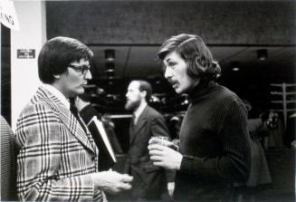 Richard Holden and the Minister of Culture & Youth at NDP Convention III