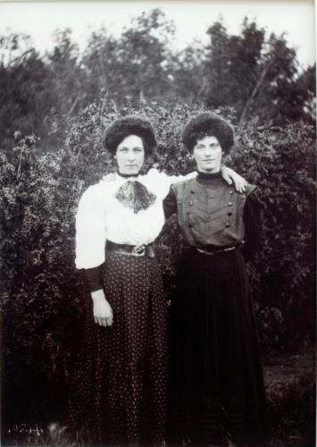 Mrs. John Howard and Her Sister Mae McKenzie, St. Luke District (Flatlands #27)