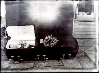 Woman in Coffin - Child in Window, Drake Saskatchewan (Flatlands #31)