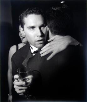 Two Men Embracing (from "The Oscar Photographs" series)