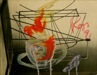 untitled (Picasso print with coffee cup)