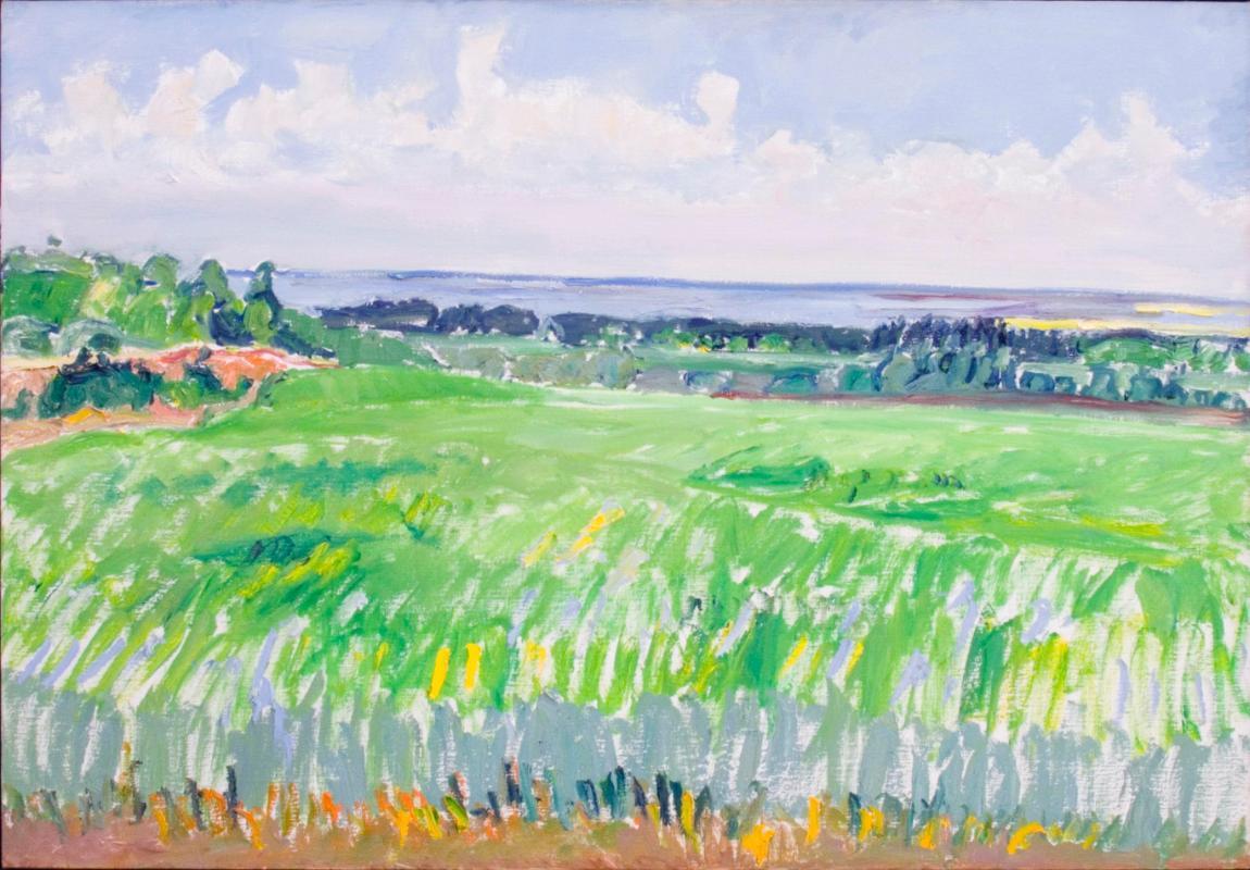 Barley Field and Blue Distance (OC-040-82)