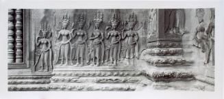 Angkor Wat (wall of Apsaras, western entrance), (CB93-126-6)