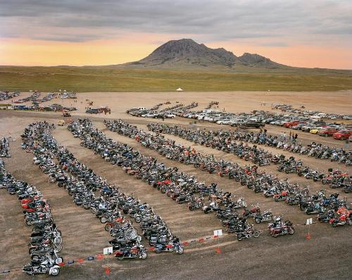 Kiss Concert Parking Area, Sturgis, South Dakota