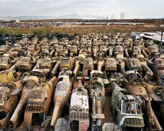 Sikorsky Helicopter Scrap Yard, Tucson, Arizona