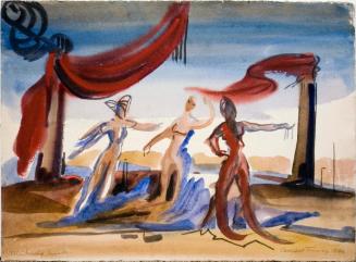 Tchaikovsky Serenade (sketch on reverse)