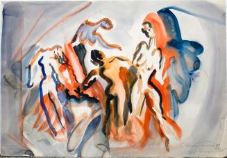 Liszt Dance of Death (sketch on reverse)
