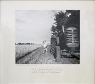 Charlie Beiswanger, outside Meadow Lake, Sask