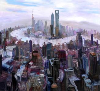 Shanghai, Pudong, From Above The Bund