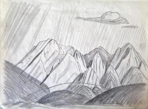 Rocky Mountain Drawing 9-32