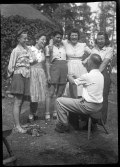 Untitled (group laughing)