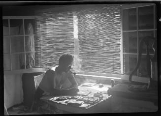 Untitled (man smoking pipe)