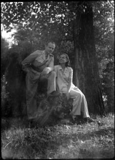 Untitled (couple under tree)