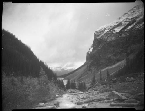 Untitled (stream through mountains)