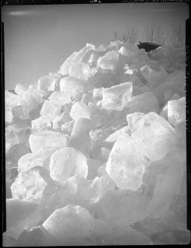 Untitled (ice blocks)