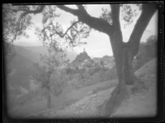 Untitled (village on hillside)