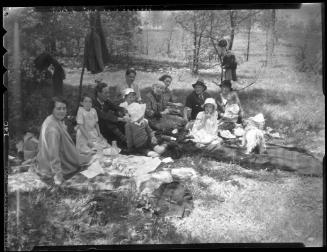 Untitled (group picnic)