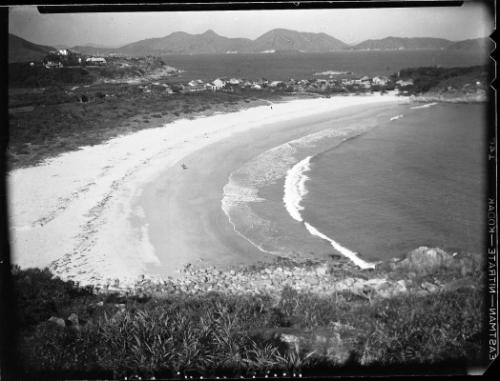 Untitled (beach and village)