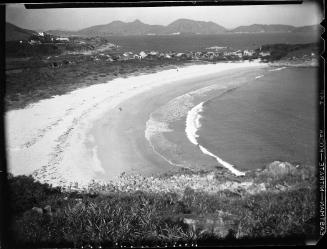 Untitled (beach and village)