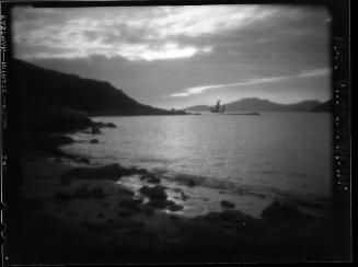 Untitled (beach at night)