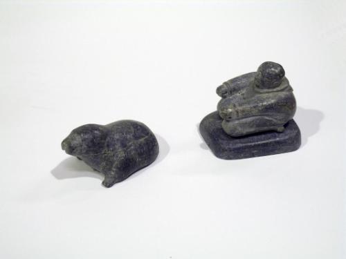 Kneeling Figure with Seal