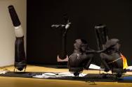 Installation view, Paul Chan, Bathers at Night, Remai Modern, Saskatoon, 2018. Photo: Blaine Ca…