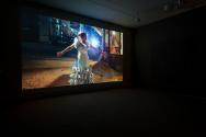 Installation view, Oliver Husain: Roving, Remai Modern, Saskatoon, 2018. Photo: Blaine Campbell…