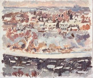 Untitled (river in foreground with city in background)