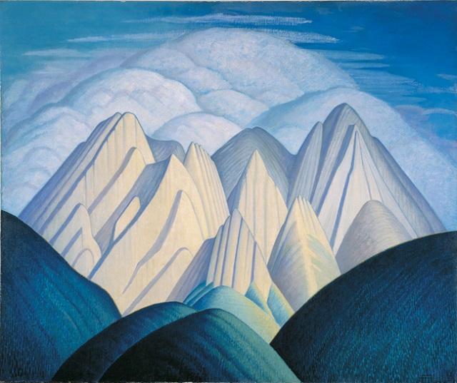 Untitled (mountains near Jasper)