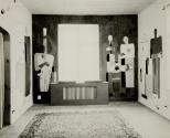 Mendel family reception room murals. c. 1953. Photographer unknown. Courtesy of Catherine Pereh…