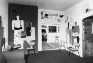 Mendel reception room at the Intercontinental Packers plant, Saskatoon, C. 1953. Photographer u…