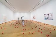 Installation view, "BODY FLUID (BLOOD)," Remai Modern, 2019. Photo: Blaine Campbell.