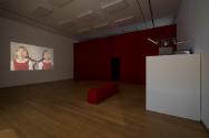 Installation view, "Amalie Atkins and the Diamond Eye Assembly," Remai Modern, 2019. Photo: Bla…