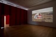 Installation view, "Amalie Atkins and the Diamond Eye Assembly," Remai Modern, 2019. Photo: Bla…