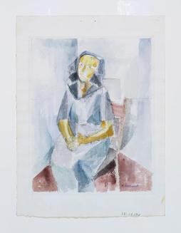 untitled (woman in a chair)