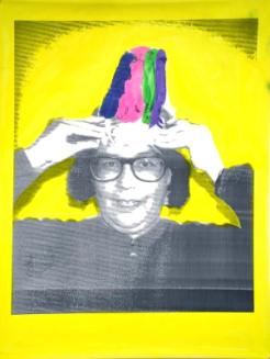 Indian Portraits: Late 20th Century Series: Yellow no. 5