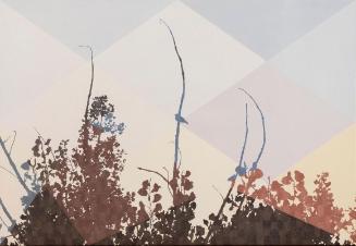 Static Image Painting/Blue/Bird/Police Point Park