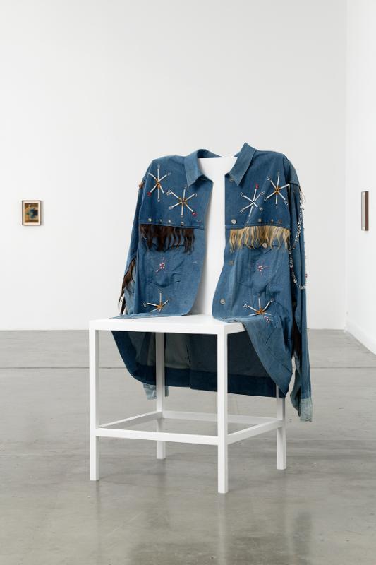 Exhibition view of La Position de l’Amour, Magasin CNAC, November 19, 2022 — March 12, 2023. Wo…